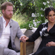 Image for article titled Meghan Markle and Prince Harry tell Oprah what drove them from the U.K., and how Tyler Perry took them in